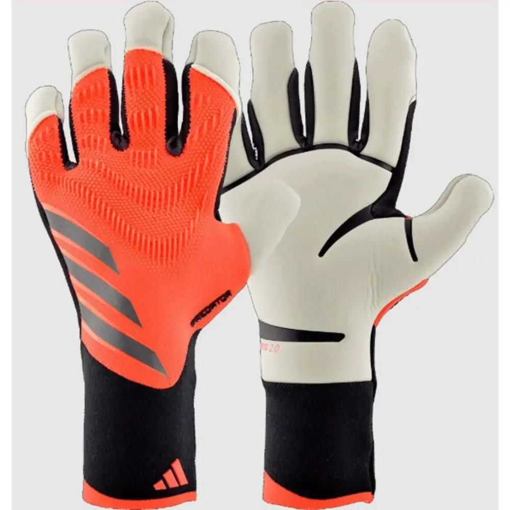 Adidas Predator Goalkeeper Pro Hybrid Gloves Turbo Aurora Size 11